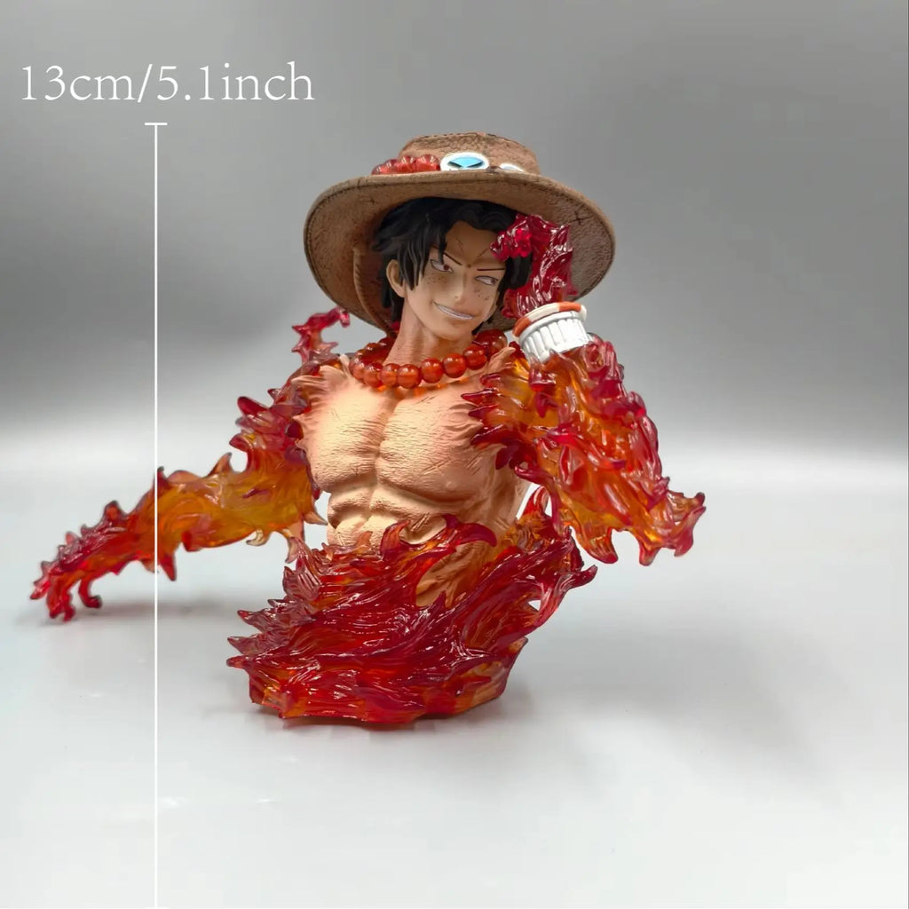 13cm 5.1 inch Anime Portgas D Action Figures Pvc Statue Desktop Ornamen Collection Statue Model Decoration Room Desk Toys Gifts