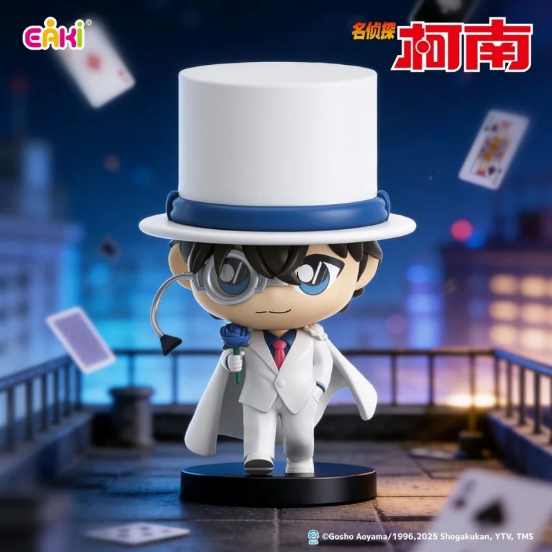 The New 5 Cm EAKI Original Detective Conan Anime Figure Toy For Kids Gift Collectible Model Ornaments Car Desktop Decoration Toy