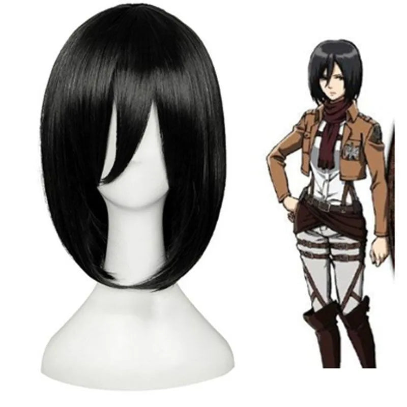 Anime Attack on Titan Levi Ackerman Mikasa Eren Jaeger Soldier Commander Cosplay Suit  Belt Investigation Corps Freedom Wings