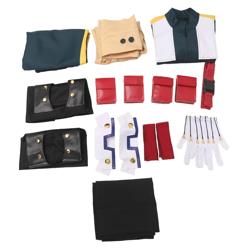 Midoriya Izuku Cosplay Fantasy Flight Clothing Anime Hero Of Academia Costume Disguise Adult Men Roleplay Fantasia Outfits Male
