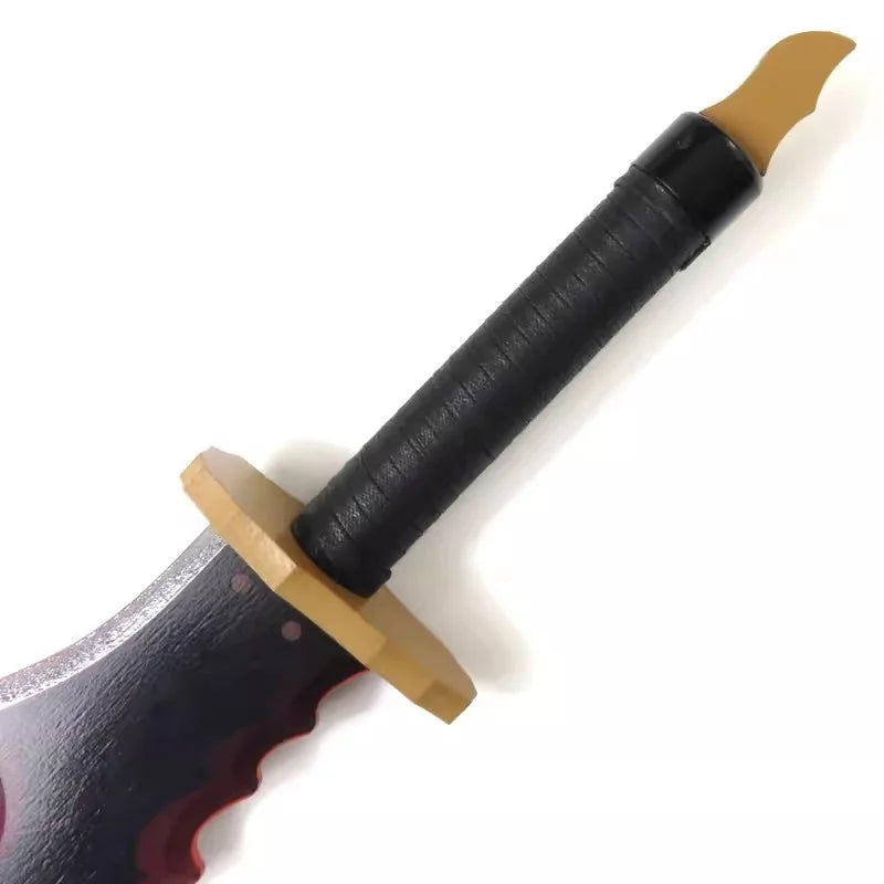 Solo Leveling Kanata Sword Mizushino Shun Anime Cosplay Prop Wooden Ninja Knife Real Size Japanese Katana Samurai Sabre Toy Gift