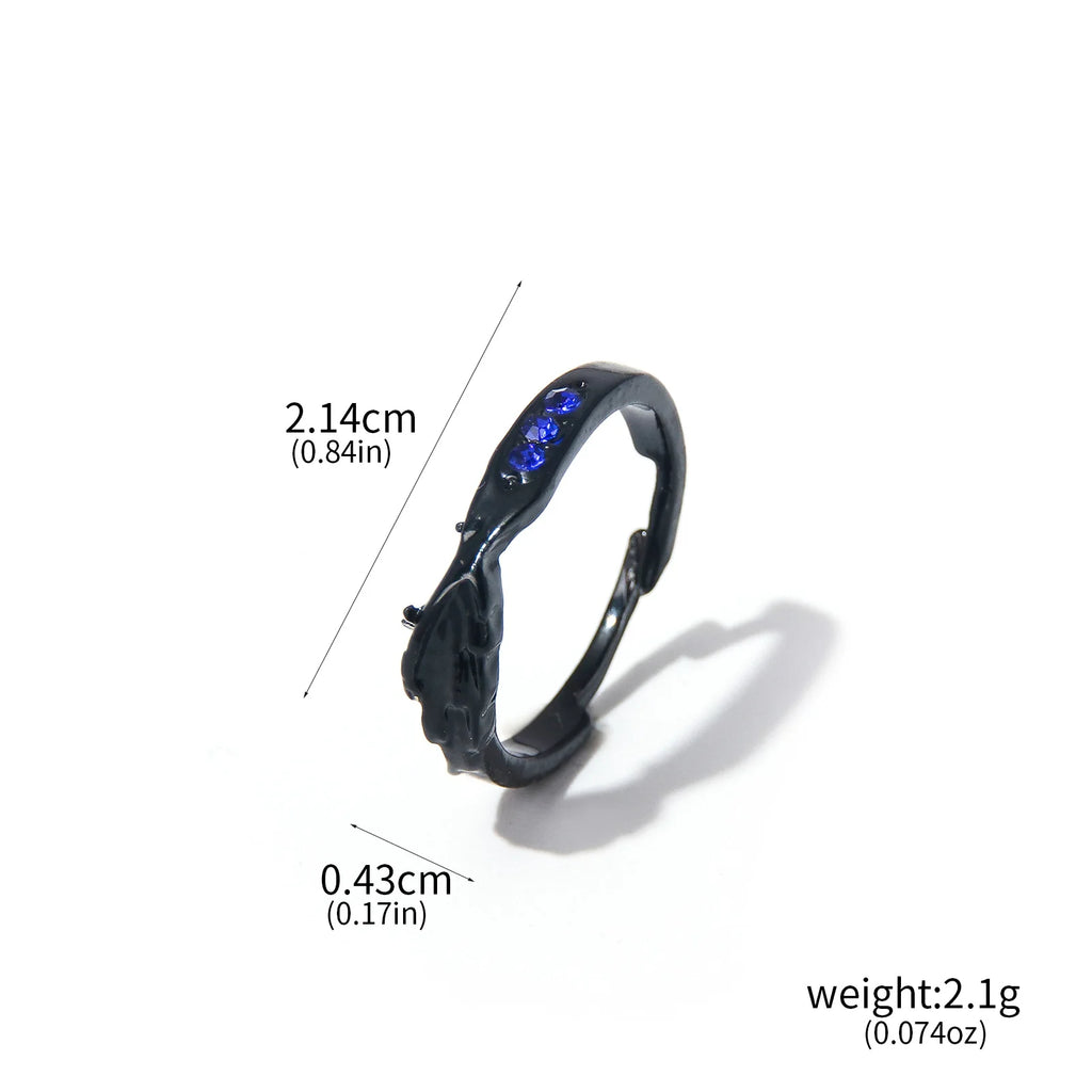 Brdwn Attack on Titan Unisex Eren Jager Mikasa Ackerman Cosplay Halloween Lovers Couple Ring
