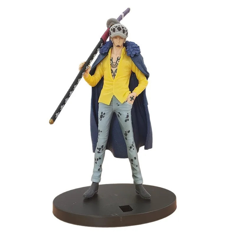 Anime One Piece Figure Trafalgar D Water Law Pvc Collection Action Figure Model Dolls Toys Gift