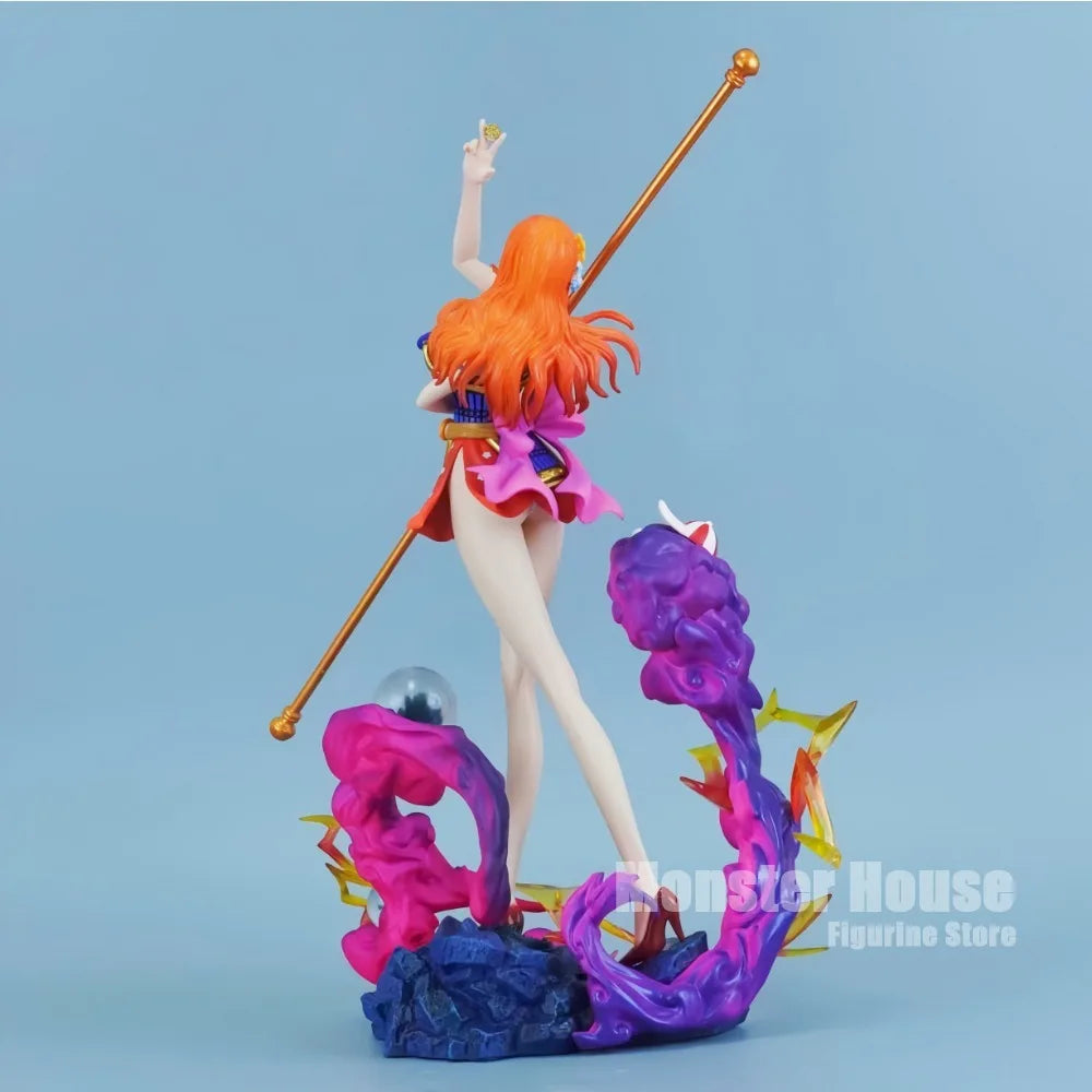 30cm/11.81in Anime ONE PIECE Figure Nami Action Figures Pvc Statue Desktop Ornamen Collection Model Toys Gifts
