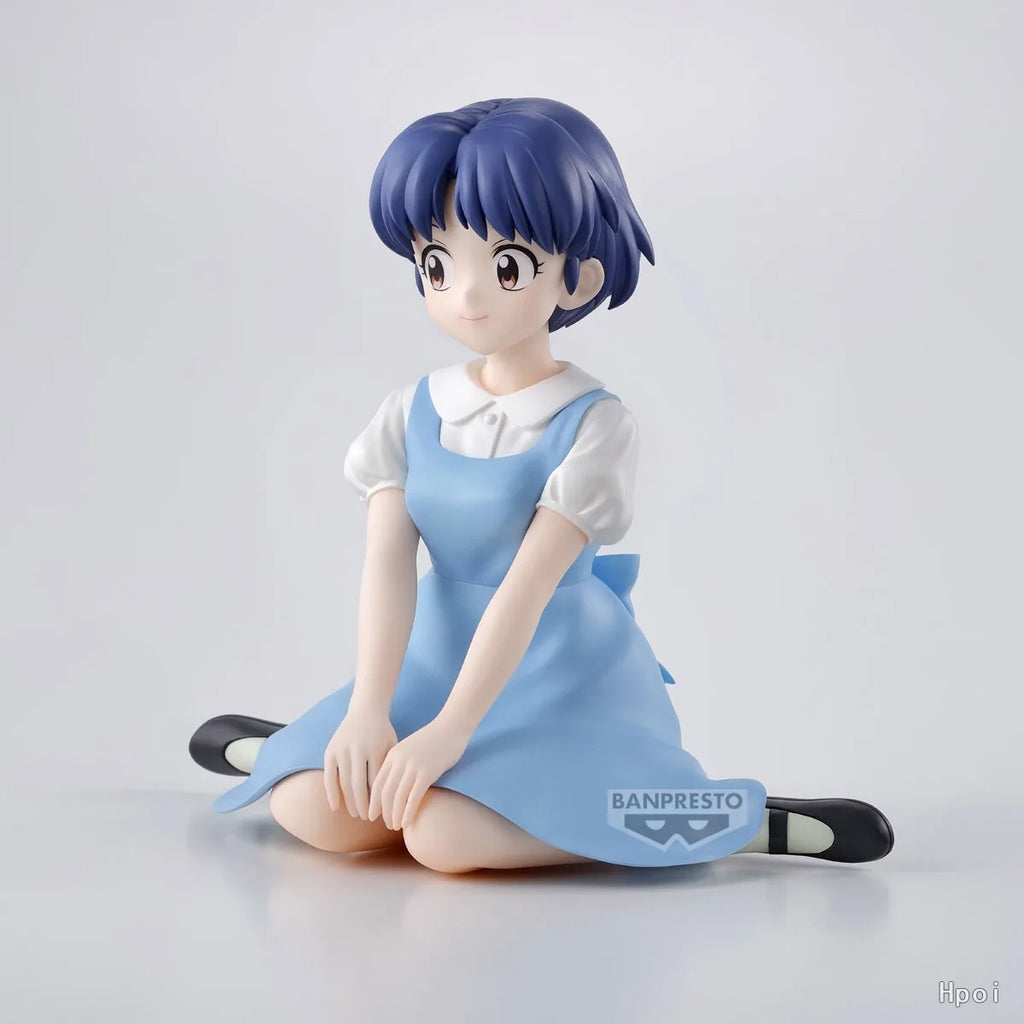 In Stock Original BANDAINAMCO BANPRESTO Ranma 1/2 Relax Time Shampoo Tendou Akane Ranma PVC Figure Model Collector Birthday Gift