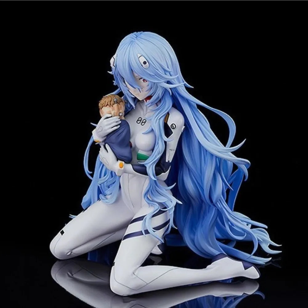 5.12in/13cm Anime NEON GENESIS EVANGELION Figure Ayanami Rei Action Figures PVC Statue Model Collection Toys Gifts