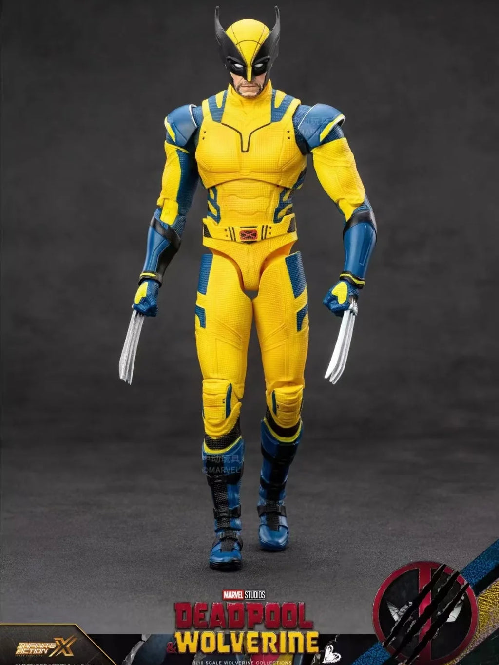 2024 Deadpool & Wolverine 1/10 Action Figure ZD Original X-Men Dogpool Wilson Model Movie SHFiguarts Toys for Kids Doll Gift