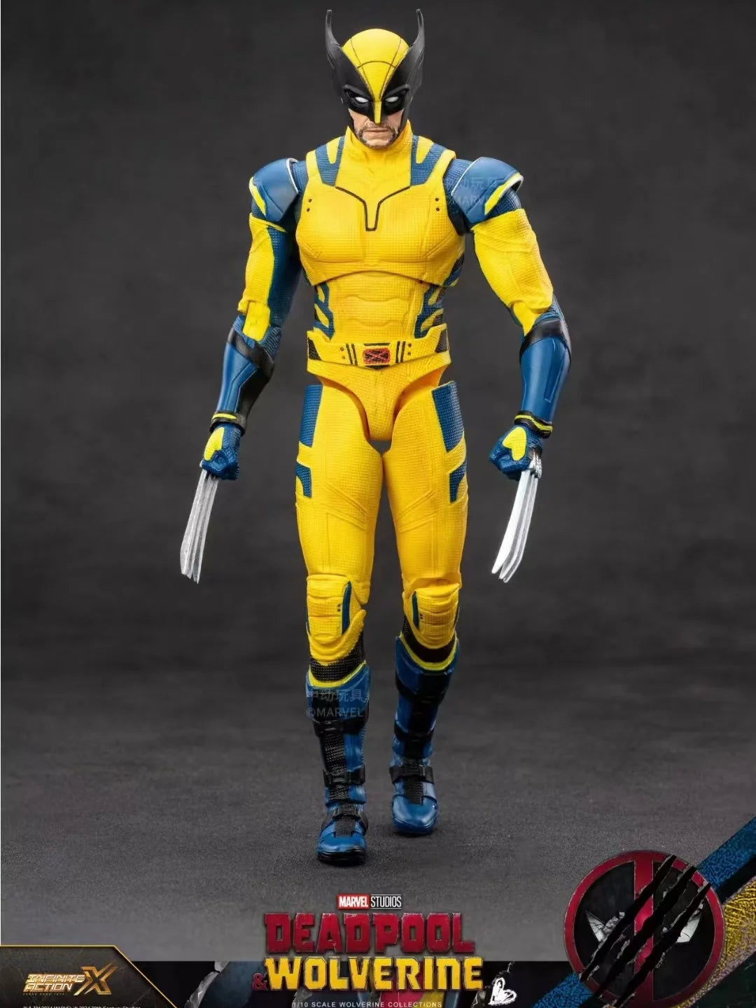 2024 Deadpool & Wolverine 1/10 Action Figure ZD Original X-Men Dogpool Wilson Model Movie SHFiguarts Toys for Kids Doll Gift