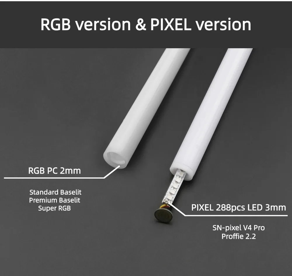 TXQSABER Double-edged A01 Heavy Dueling 12colors Combat Jedi Saber Sword Blaster Luminous Toy Cosplay Gesture Control