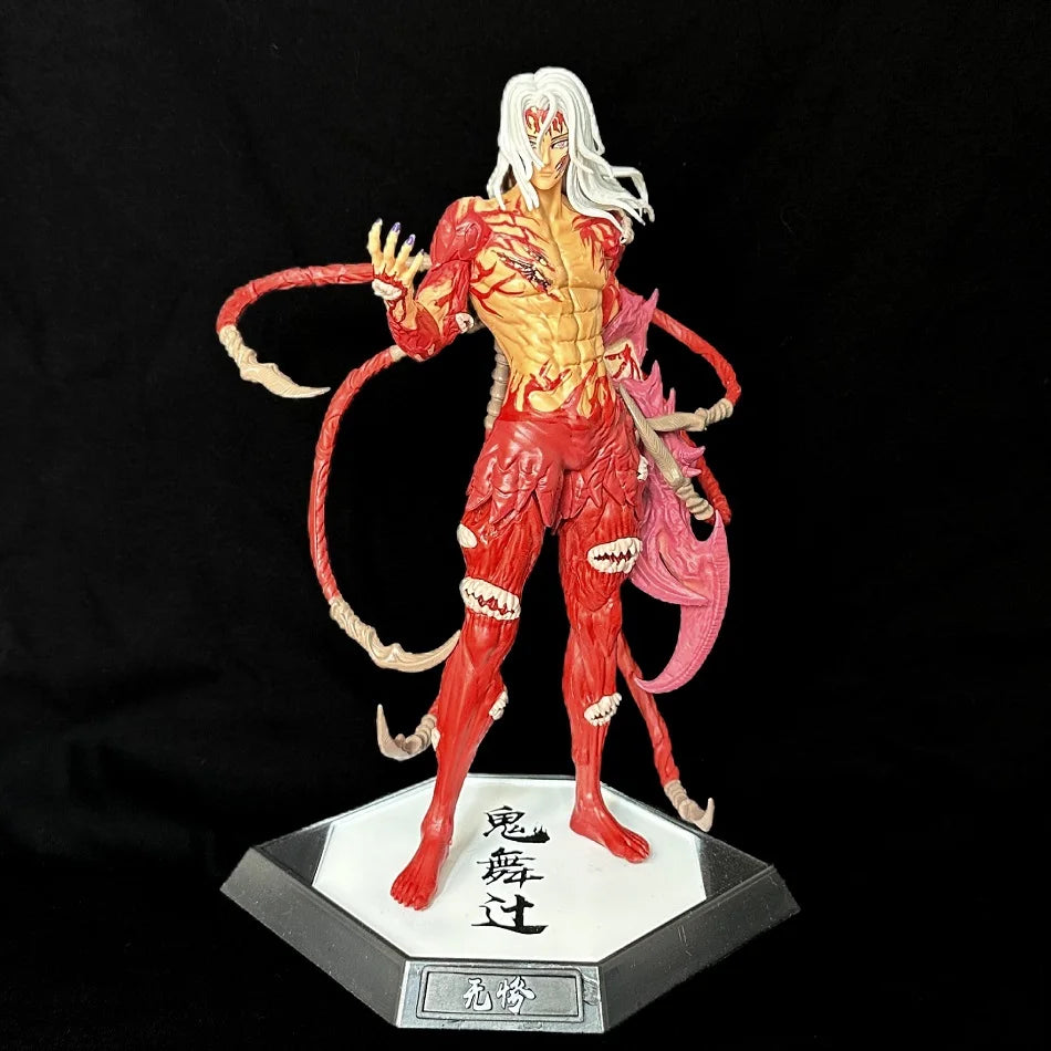 28-30cm Anime Demon Slayer Figure Kibutsuji Muzan Kamado Tanjirou Action Figure Model PVC Toy Peripheral Collection decoration