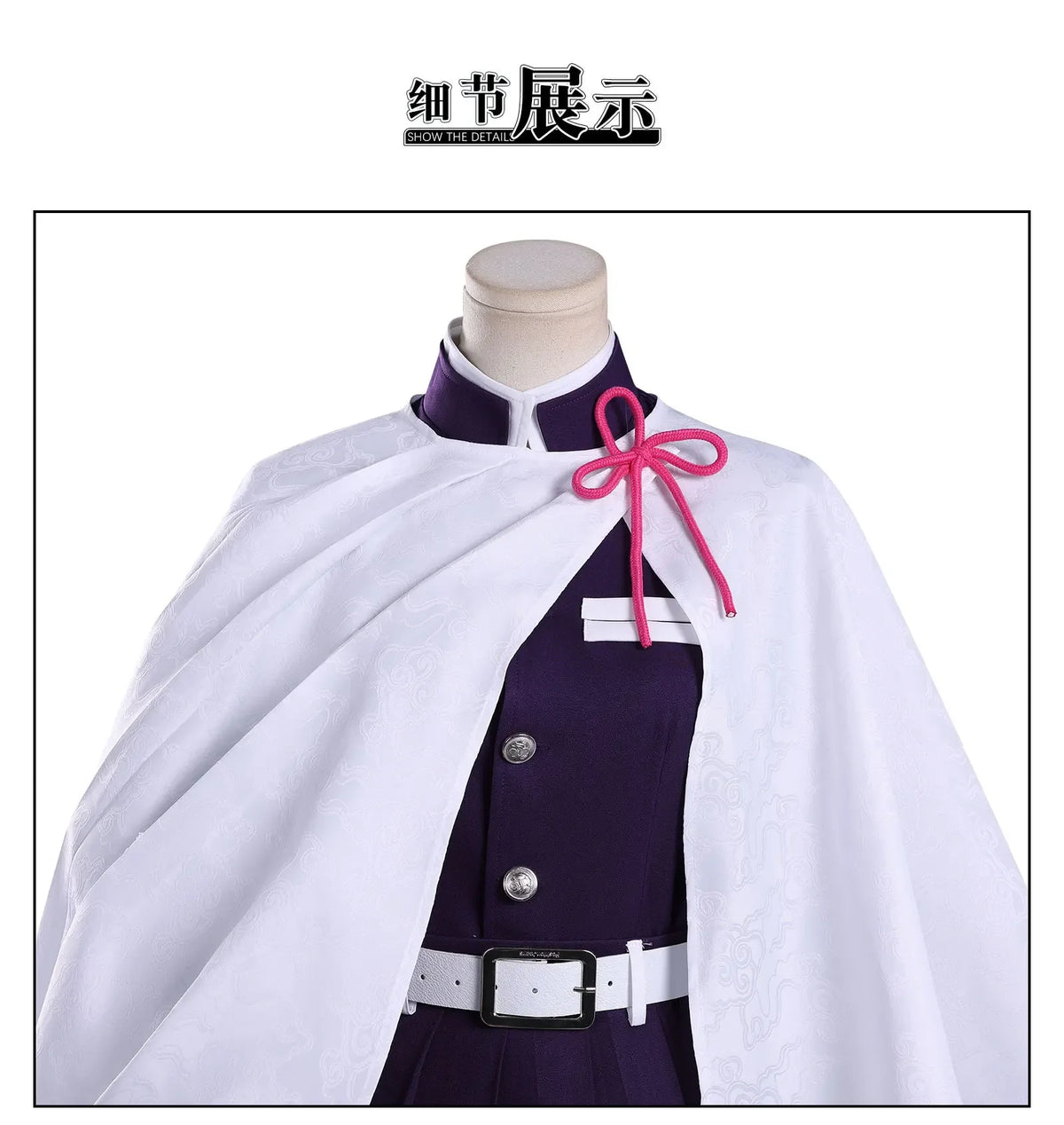 Kanawo Haute Couture Cosplay Costume Wig Anime Tsuyuri Kanawo   Kimono Christmas Halloween Party