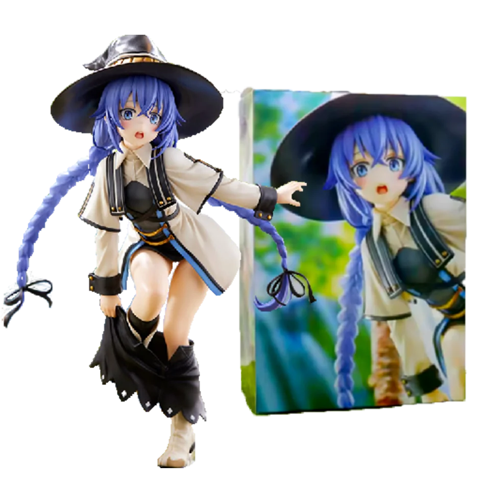 25cm Magician Roxy Migurdia Action Figure Mushoku Tensei：Jobless Reincarnation Anime Figure PVC Adult Collection Model Doll Toys