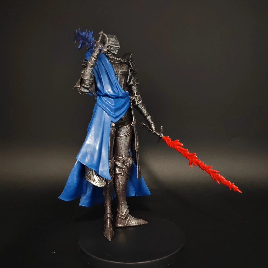 In-Stock Ring Rellana Twin Moon Knight Action Figure With Miquella'S Sword Collectible Statue Desktop Decor For Game Anime Fans