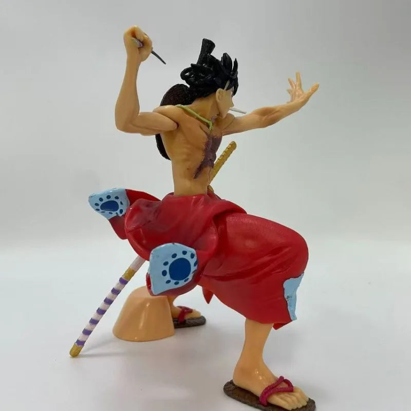 2025 New One Piece And The Land Of Kimono Luffy Figurines Model Figurines Accessories Birthday Gifts Creative Anime Toys