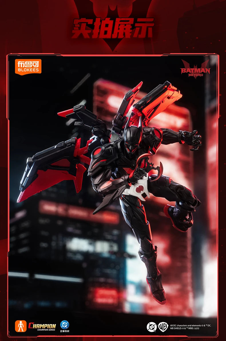 Blokees Heroes Harley Quinn Nightwing Batman Beyond Champion Class Figure Batman Toy Collectible Desktop Assemble Display Gift