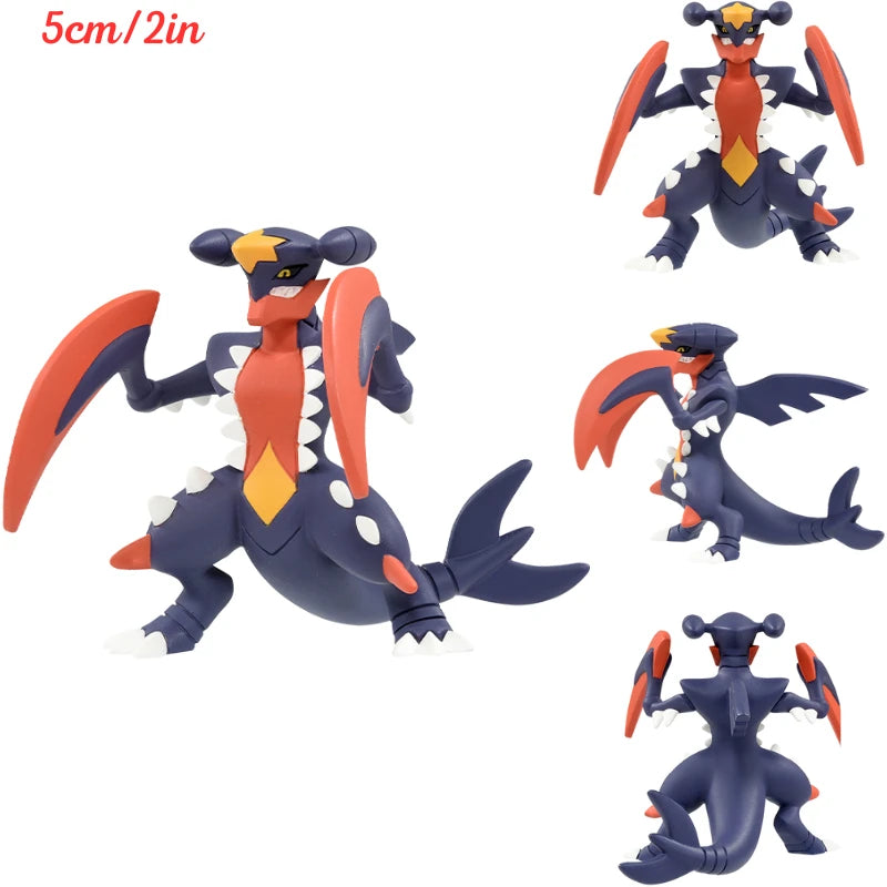 Pokemon Oringinal Psyduck Riolu Lucario Cinderace Armarouge Figure Toys Anime Tyranitar Dragapult Ceruledge Floragato Model Doll