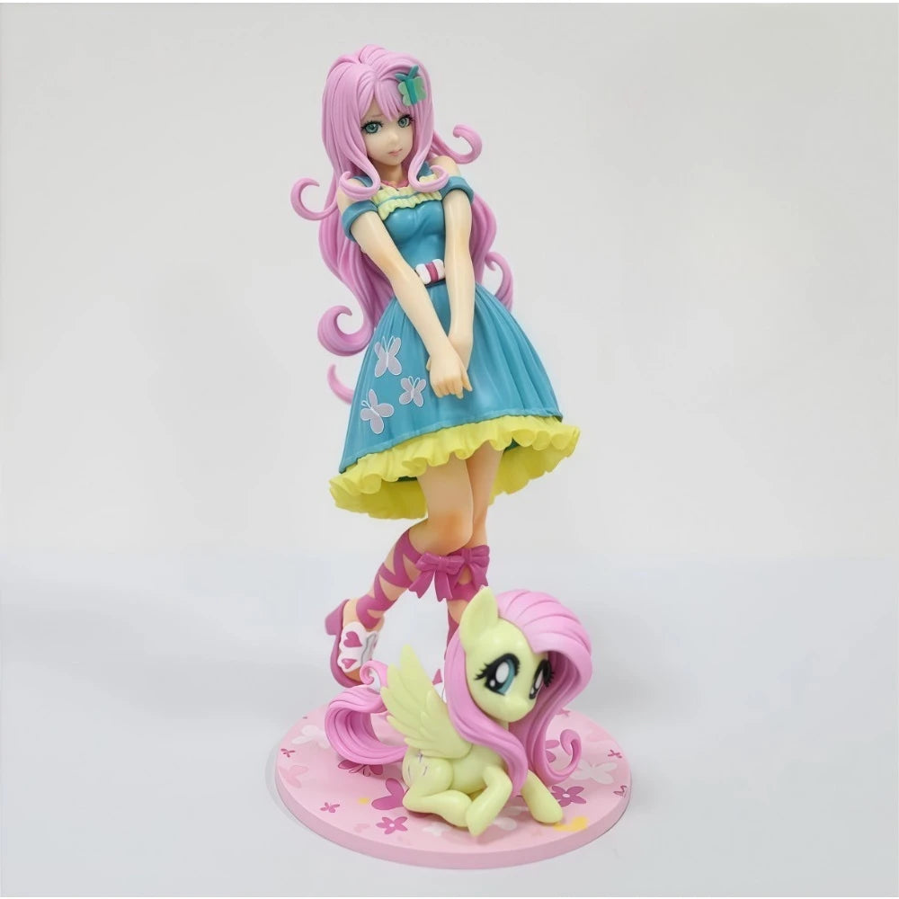 20-22cm Anime My Little Pony Figure Twilight Sparkle/Rainbow Dash/Apple Jack/Hatsune Miku Action Figures PVC Collection Toy Gift