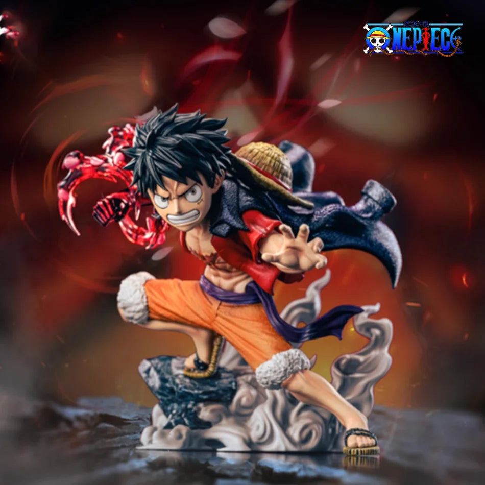 18cm One Piece Monkey D. Luffy Figures Battle Style Action Figures Anime Collection PVC Model Doll Toys Kid Birthday Gifts