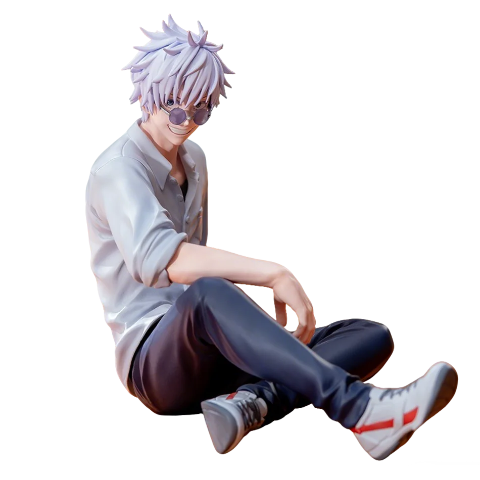 Anime Jujutsu Kaisen Figure Gojo Satoru Action Figure Noodle Stopper Doll Geto Suguru Statue 14cm PVC Model Yumemirize Toys