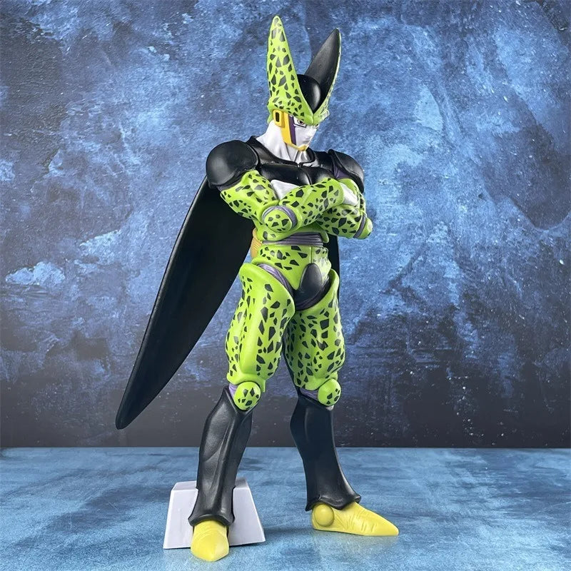 30cm Dragon Ball Anime Figure Perfect Cell Large Action Figure PVC Statue Doll Collection Model Toys For Children Christmas Gift