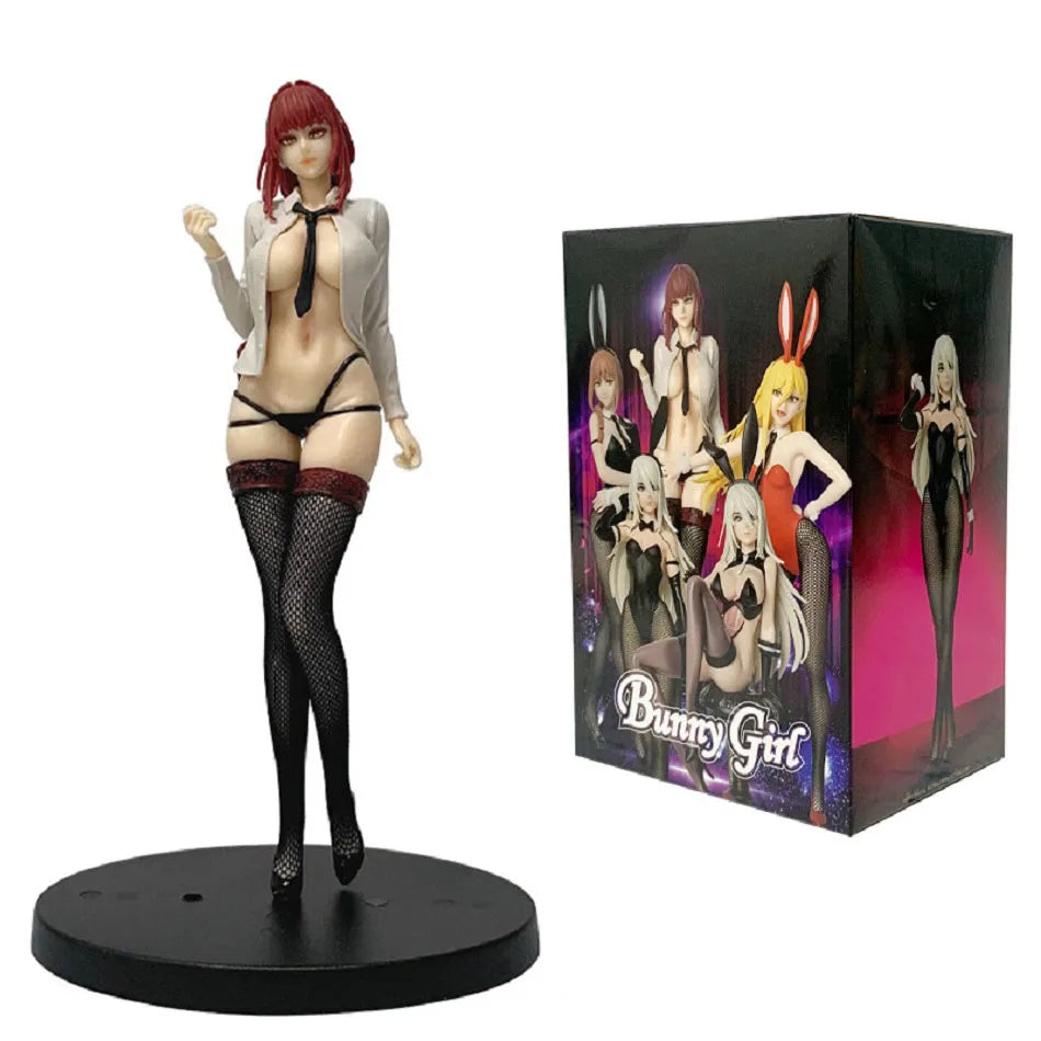 22cm Anime Bunny Girl Action Figure PVC Model Toy , Collectible Figurine Desktop Decoration Gift for Anime Fans