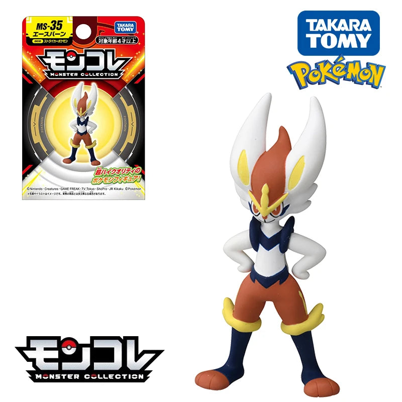 Pokemon Oringinal Psyduck Riolu Lucario Cinderace Armarouge Figure Toys Anime Tyranitar Dragapult Ceruledge Floragato Model Doll