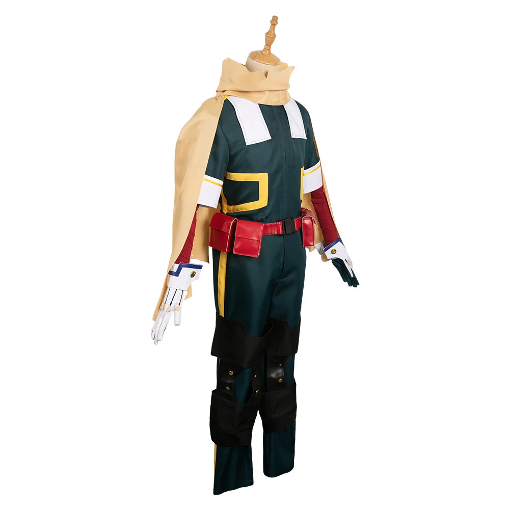 Midoriya Izuku Cosplay Fantasy Flight Clothing Anime Hero Of Academia Costume Disguise Adult Men Roleplay Fantasia Outfits Male