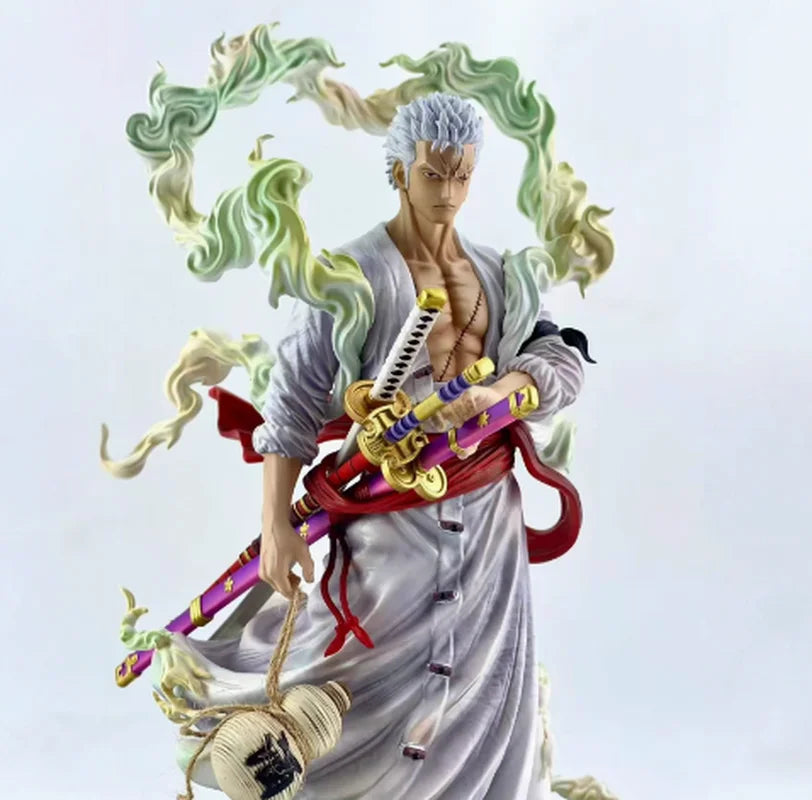 New Product In Stock Piece Zoro Sanji Anime Action Figure Statue Model Desktop Ornament Collectible Toy Surprise Gifts For Fans
