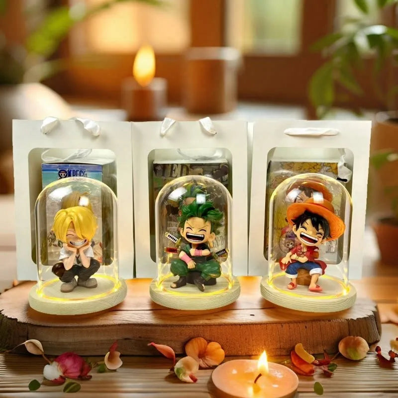 One Piece Anime Figure Luffy Zoro Action Figure PVC Model Toys Desk Ornament Birthday Gift for Boys