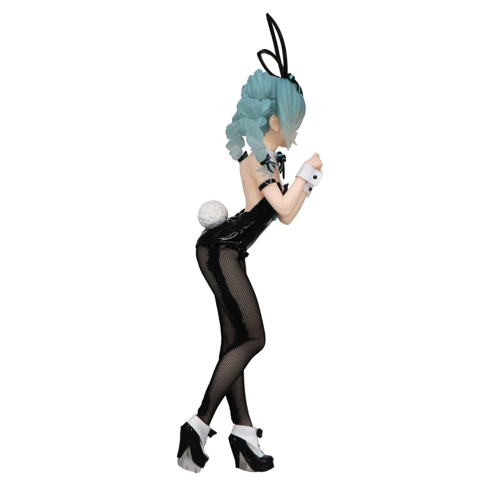 23CM Hatsune Miku Figure Vocaloid Anime BiCute Bunnies Figure Model Character Toy Gift Collection Ornaments Scene Decoration PVC