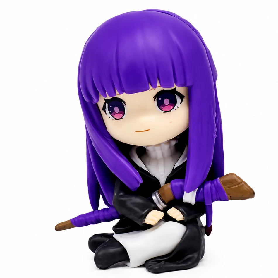 New Bandai Frieren: Beyond Journey's End 7.5cm Anime Figures Frieren Himmel Action Figure Cute Anime Figure Ornaments Collection