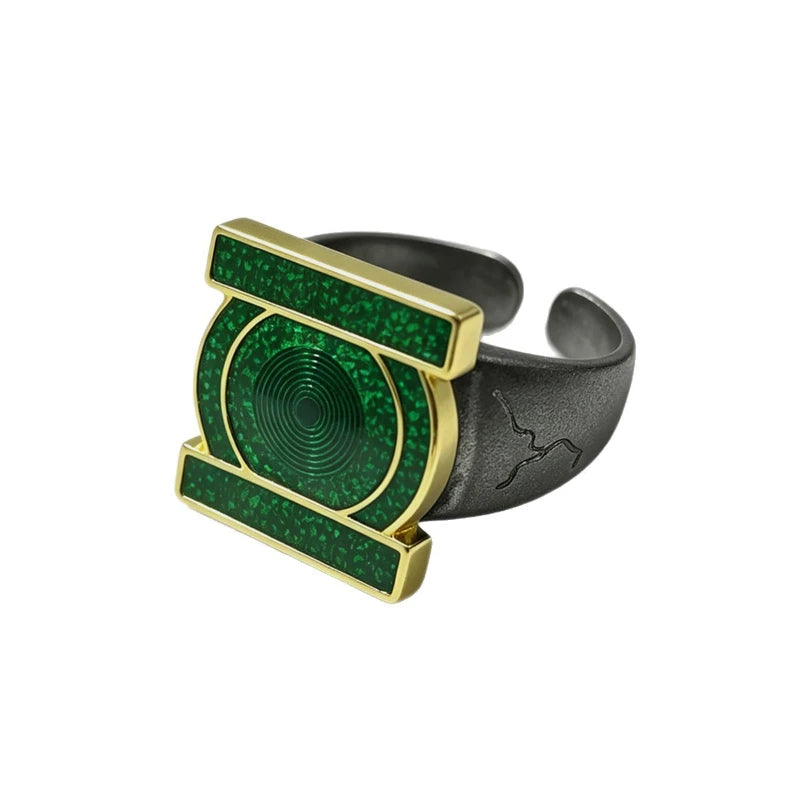 2026 Green Lantern Figure Cosplay Corps Accessiories Metal Cosplay Drops Anime Fans Collectible Prop Cosplay Costume Accessory