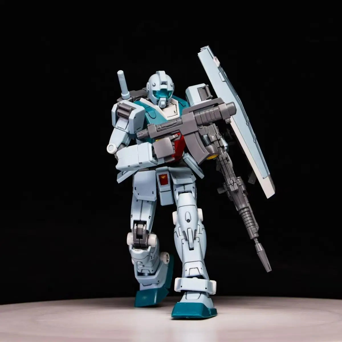 GK HG 1/144 Cucuruz Doan's Island Gm Sleggar Mecha Assembly Model Kit Action Figures Desktop Decoration Doll Collectible Toys