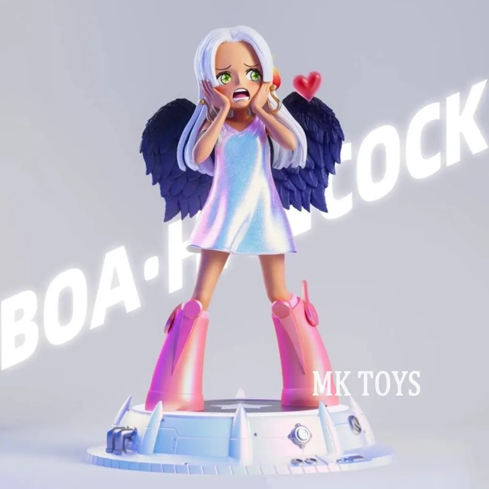 14.5cm/5.7in Anime One Piece Figure Seraphim Boa Hancock Action Figures Pvc Statue Desktop Ornamen Collection Model Toys Gifts