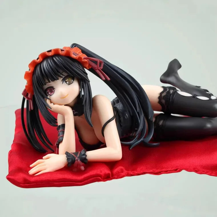 Anime Figure Tokisaki Kurumi Date A Live Lying Posture 20Cm Pvc Collectible Model Desktop Ornament For Anime Collectors
