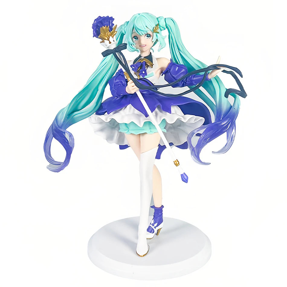 Hatsune Miku Figure Bauhinia Flower Sour Berry Candy Hatsune Miku Anime Beautiful Goddess Figure Tabletop lovely Decorations Toy