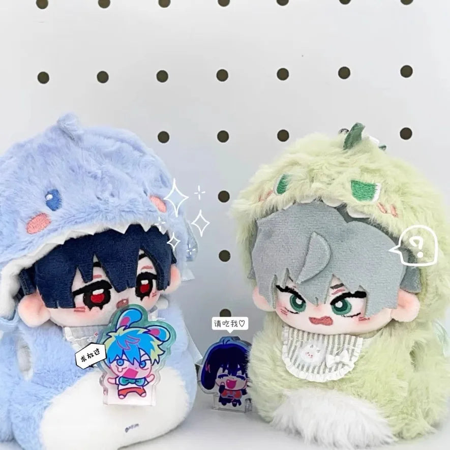 Hot Anime Alien Stage Chibis Plush Keychains for Women Accessories Bag Ivan Till Keyrings Jewelry Fans Couple Friends Gifts