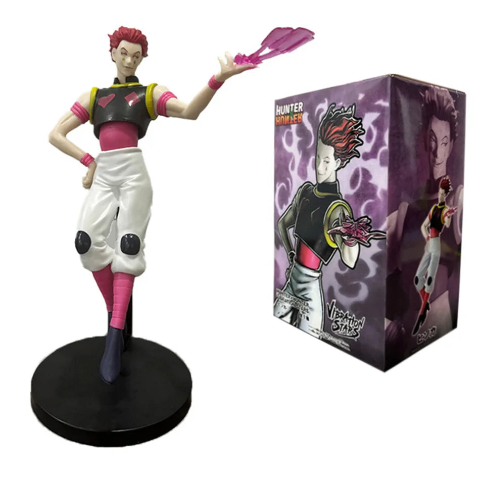 Anime HUNTER×HUNTER Killua Zoldyck GON·FREECSS Chrollo Lucilfer Figure PVC Model Collection Ornament Toy Doll Gifts In Stock