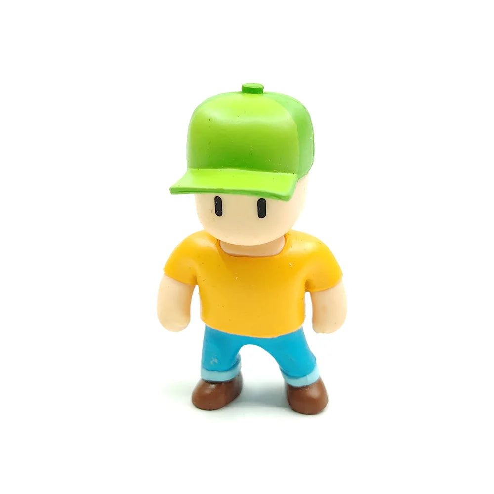 Series 1-2 Original Stumble Game 3D Mini Figure Anime Model Statue Multiplayer Type Collection Toy Surprise Birthday Xmas Gifts